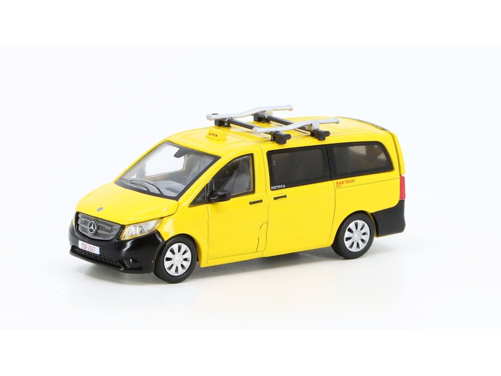 Mercedes-Benz Vito Tchajwanské taxi 1:64 - Era Car Mercedes Vito - kovový model auta
