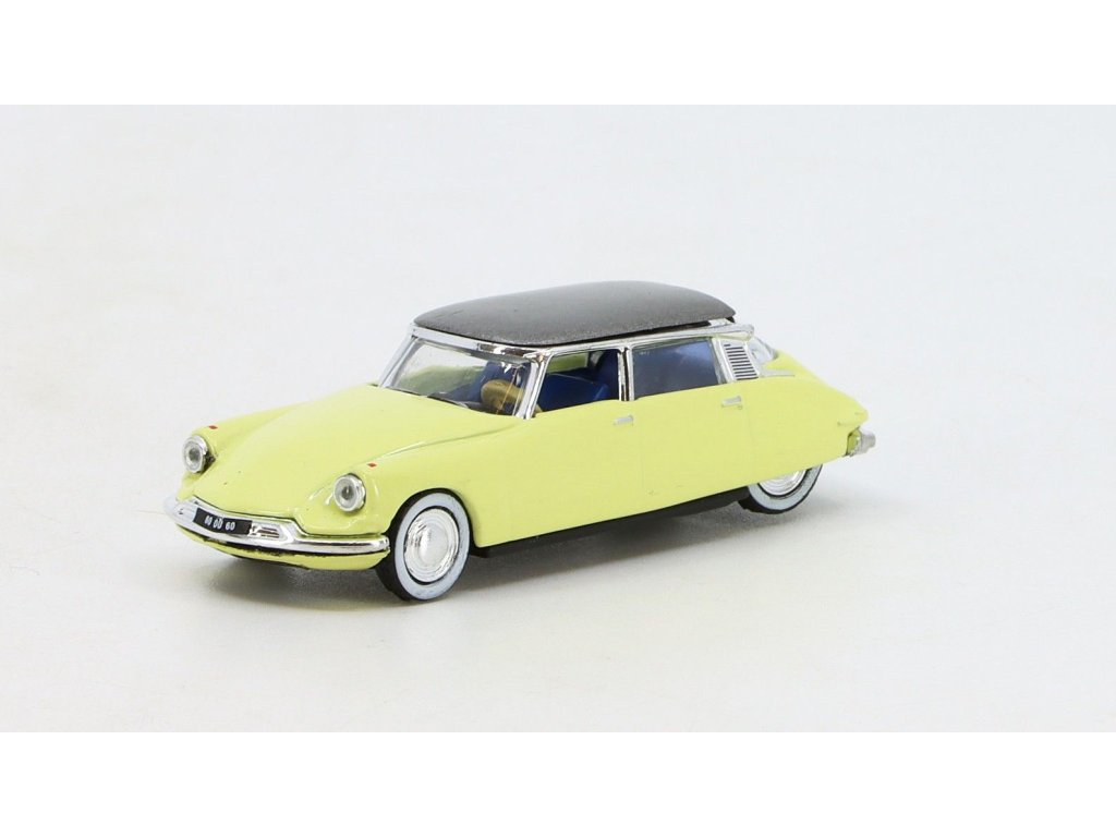 Citroën DS 19 1958 1:87 - NOREV Citroen DS19 - kovový model auta 1/87