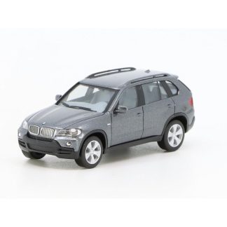 BMW X5 1:87 šedá - Herpa BMW X5 TM - sběratelský model 1/87