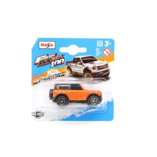 Ford Bronco 2021 oranžová 1:64 - Maisto Ford Bronco - model auta 1/64