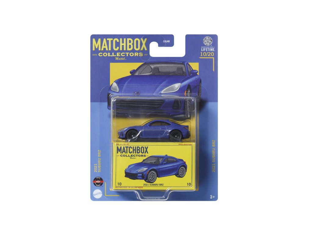 Subaru BRZ 2021 1:64 - MATCHBOX Subaru BRZ - model auta