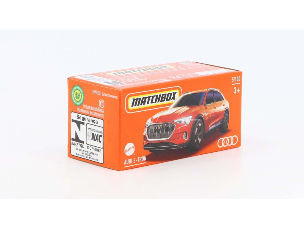 Audi E-Tron červená 1:64 - MATCHBOX Audi E Tron - model auta