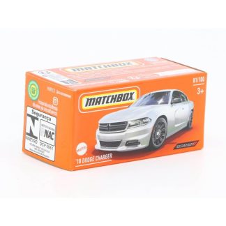 Dodge Charger 2018 1:64 - MATCHBOX Dodge Charger - model auta