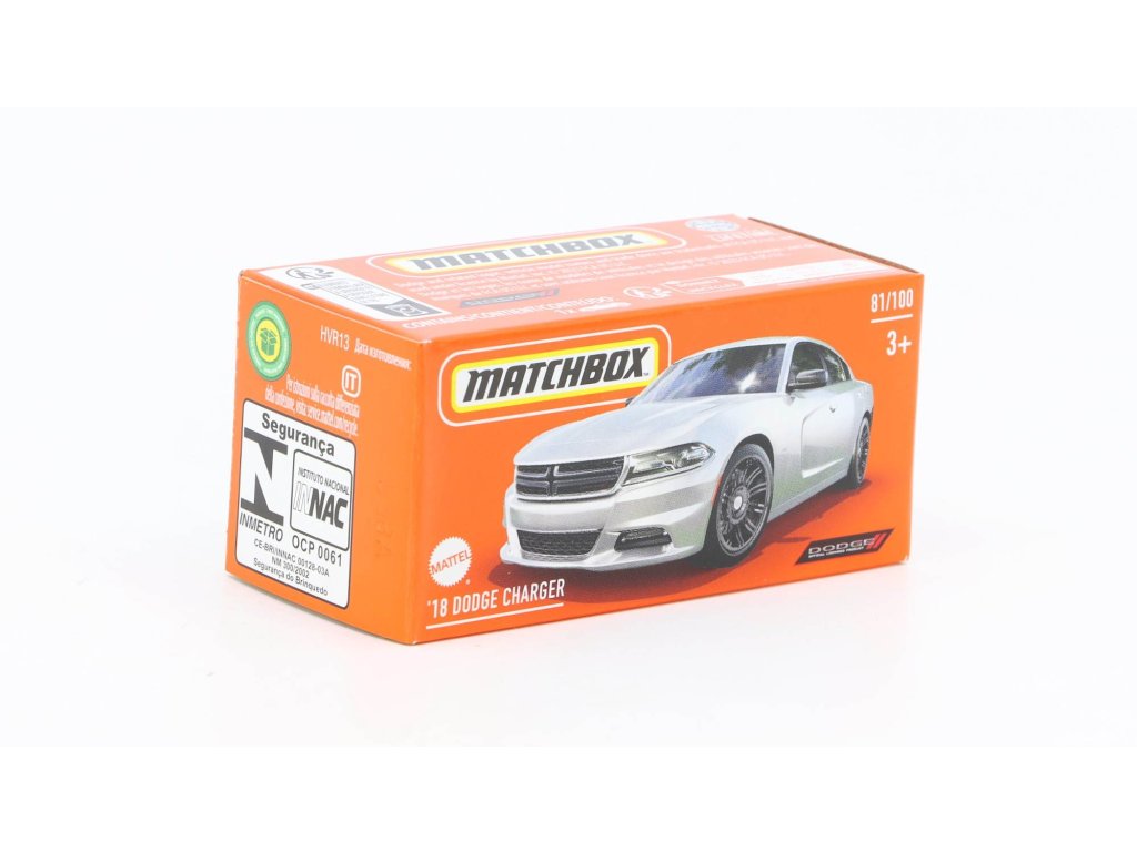 Dodge Charger 2018 1:64 - MATCHBOX Dodge Charger - model auta