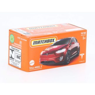 Tesla Model X 1:64 - MATCHBOX Tesla Model X - model auta 1/64