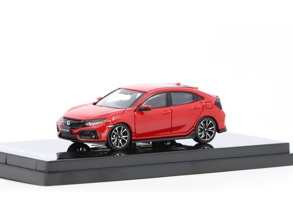 Honda Civic Hatchback (FK7) 1:64 - Hobby Japan Honda Civic Hatchback - kovový model auta