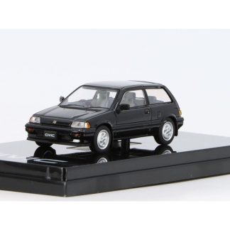Honda Civic Si (AT) 1984 černá 1:64 - Hobby Japan Honda Civic Si (AT) 1984 - kovový model auta