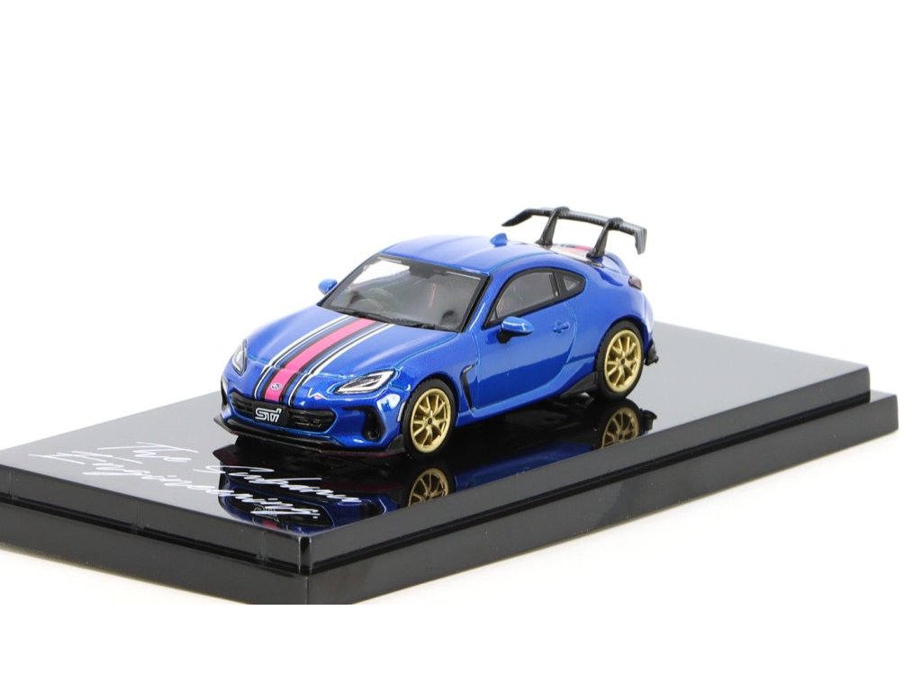 SUBARU BRZ STI Performance 1:64 - Hobby Japan Subaru BRZ - kovový model auta 1/64