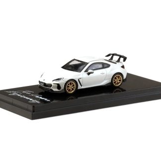 Subaru BRZ S STI Performance bílá 1:64 - Hobby Japan Subaru BRZ - kovový model auta 1/64