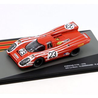 Porsche 917K 24h Le Mans 1970 H.Herrmann - R. Attwood 1:43 - Centauria časopis s modelem #37 Porsche 917K 24h Le Mans - 1:43 kovový model