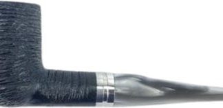 Pfeife Cesare Barontini Maremma schw.gebuerstet, Ring Acryl