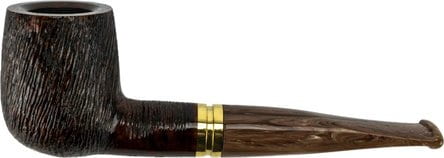 Pfeife Cesare Barontini Terenzi braun gebuerstet,Ring Acryl