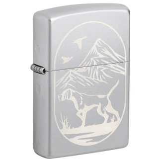 ZIPPO satiniert Hunting Dog 60007371