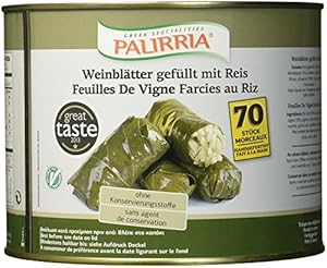 Palirria Vine Leaves Filled with Rice 2.1 kg