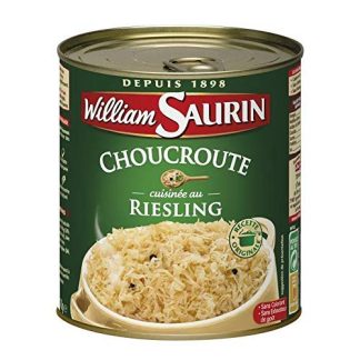 William Saurin Sauerkraut Au Riesling 1 x 810G Ring Pull Tin