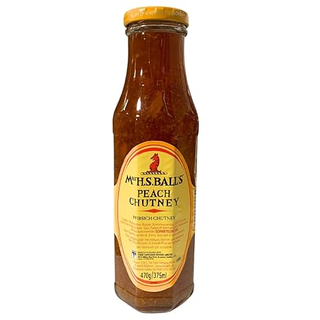 Mrs H.S.Balls Peach Chutney 470g