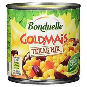 Bonduelle Goldmais Texas Mix Pack of 6 x 425 ml Tin
