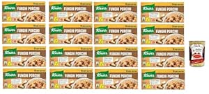 Knorr Dado Funghi Porcini, Broth Cube, 16 Pack of 10 Porcini Mushroom Cubes + Italian Gourmet Polpa 400 g