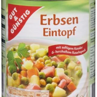 Gut & Günstig Peas Stew with Casseler and Smoked Bacon 800 g