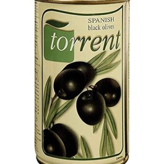 Aceitunas Negras con Hueso Black Spanish Olives with Core (Tin 150 grams)