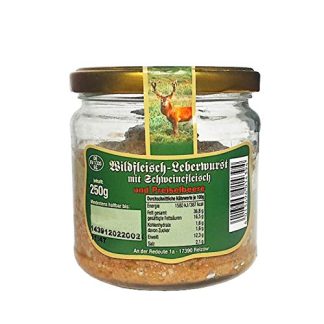 Anklam Wild Meat Liver Sausage with Cranberries 250 g