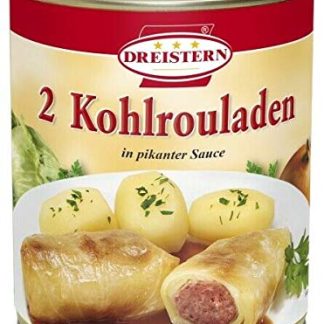 2 cabbage rolls (herb wrap) in spicy sauce 800 g ring pull tin