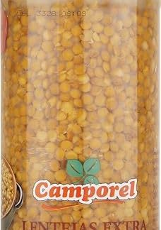 Camporel Lentejas al Natural Extra Spanish Lentils, 550 g, 856-2019
