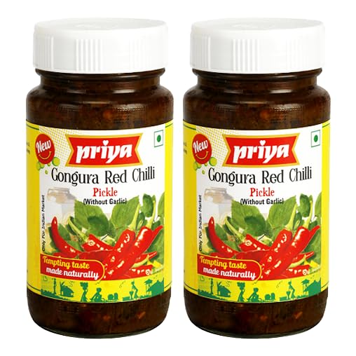 Priya Gongura with Red Chilli (Pack of 2 x 300 g)