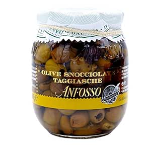 Pitted Olive Day Giasche in Virgin Olive Oil 280 g