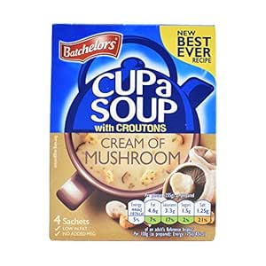 Batchelors Instant the Mushroom Soup (4 Pockets) 106 g