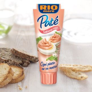 3 x Rio Mare Pink Salmon Paté 'Salmone Rosa', 100 g