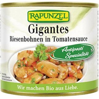 Rapunzel Organic Gigantes Giant Beans in Tomato Sauce Pack of 3 x 230 g