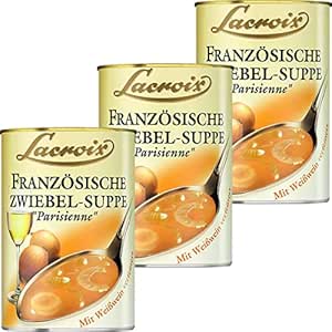 Lacroix French Onion Soup Strong with White Wine 400 ml Pack of 3