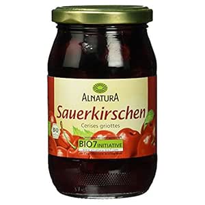 Alnatura Organic Sour Cherries, 360 g, Drained Weight 195 g