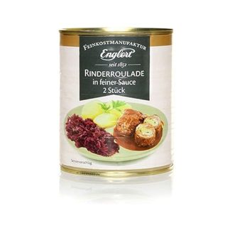 Traditional beef roulade with fine sauce (800g)
