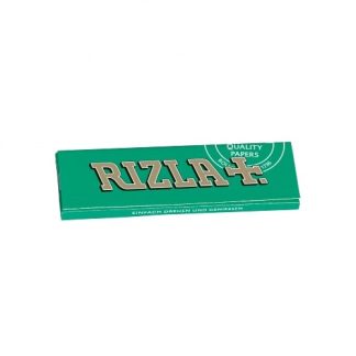 5 Heftchen à 50 Blättchen Zigarettenpapier Rizla Grün
