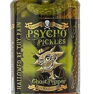 Psycho Cornichons Ghost Pepper Pickles