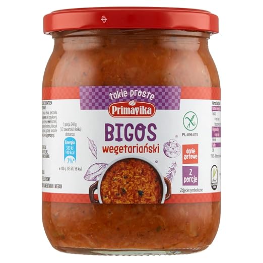 Vegetarian Gluten Free Bigos 480 g Primavika