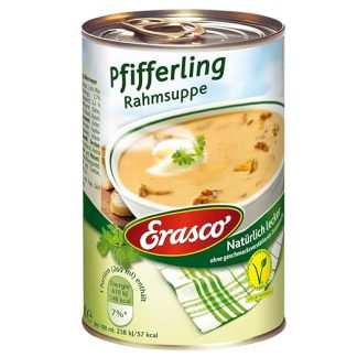 Erasco Chanterelle Cream Soup with Cream Naturally Delicious 390 ml