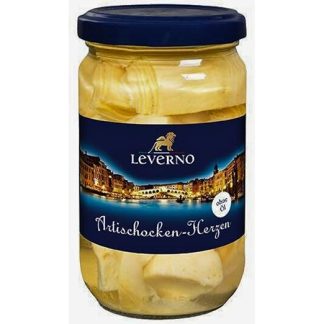Leverno Artichoke Hearts without Oil, 290 g