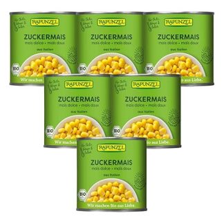 Rapunzel - Sweet Corn in a Tin - 160 g - Pack of 6