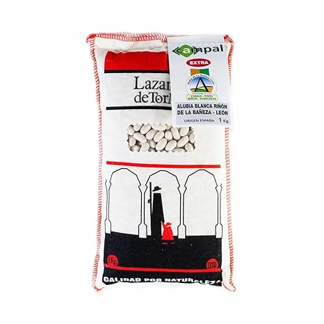 LAZARILLO DE TORMES White Kidney Beans LAZARILLO DE TORMES Bag 1 kg