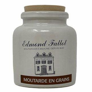 Edmond Fallot Grainy Mustard in Stone Pot 250ml