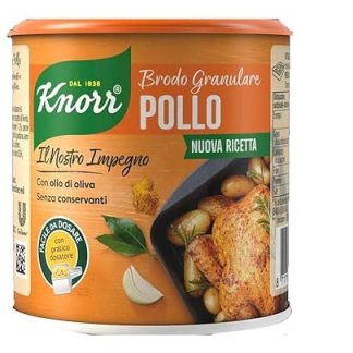 3 x Knorr Brodo Granular Pollo Granulated Chicken Broth 150 g Flavour for Your Dishes Gluten-Free Lactose Free 100% Italian Broth