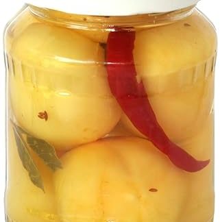 Apple Peppers Unfilled Medium Spicy from Kalocsa 720 ml Sour Pickled Hungary