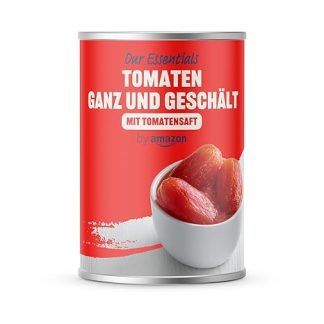 by Amazon Tomatoes Whole and Peeled 400g
