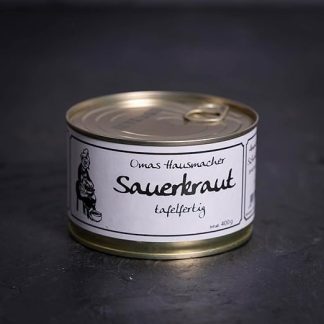 Grandma's Homemaker Sauerkraut - 400 g | Authentic, Traditional Recipe | Naturally Fermented | Rich in Vitamin C | Perfect for Stews & Side Dishes | From Ham Board - Taste Like Back