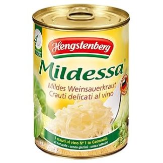 Sauerkraut in White Wine Mildessa 580 ml. Hengstenberg