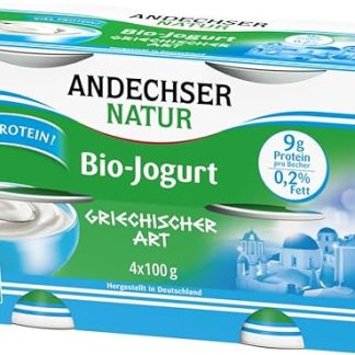 AN Organic Jog Greek Style 0.2% Cluster 6 x 400 g
