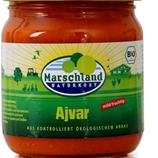 Bio-Ajvar Mild Gl. Marshland 6 x 200 g